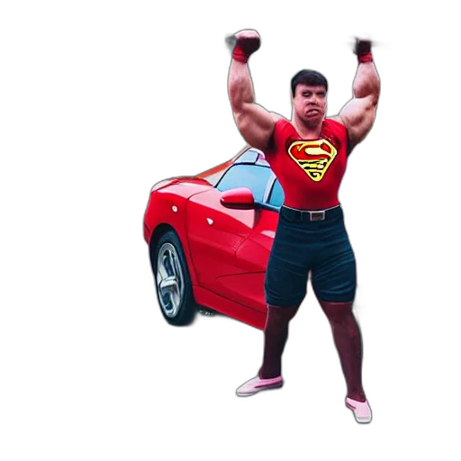 car, animal, weapon, 3d render, concept art, photorealistic, comic book art, super transparent PNG cut-out
