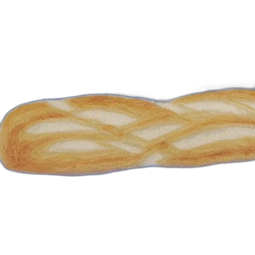 food, hair, shoes, crown, photorealistic, 3d render, bread, depicted transparent PNG cut-out