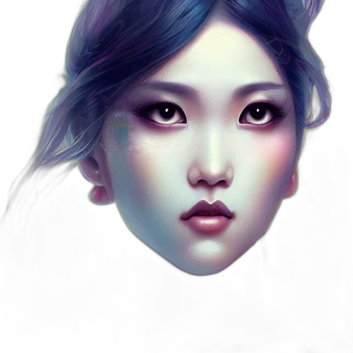 face, mask, photorealistic, fantasy art transparent PNG cut-out