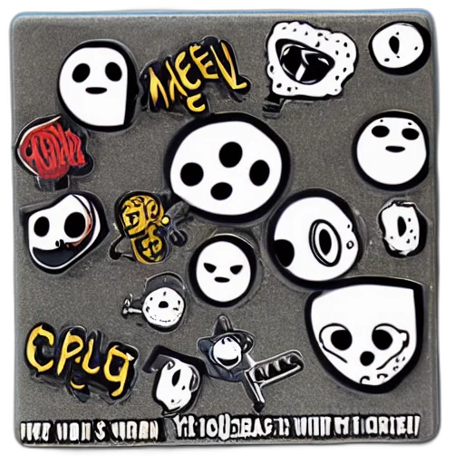 creepy, magnet transparent PNG cut-out