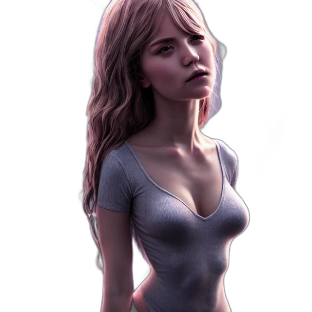 dress, face, robot, concept art, comic book art, photorealistic, fantasy art, pastel transparent PNG cut-out