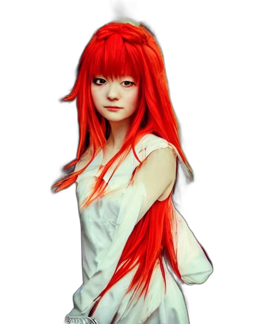 staff, hair, dress, anime transparent PNG cut-out