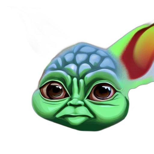mask, creature, face, animal, 3d render, concept art, photorealistic, vaporwave transparent PNG cut-out