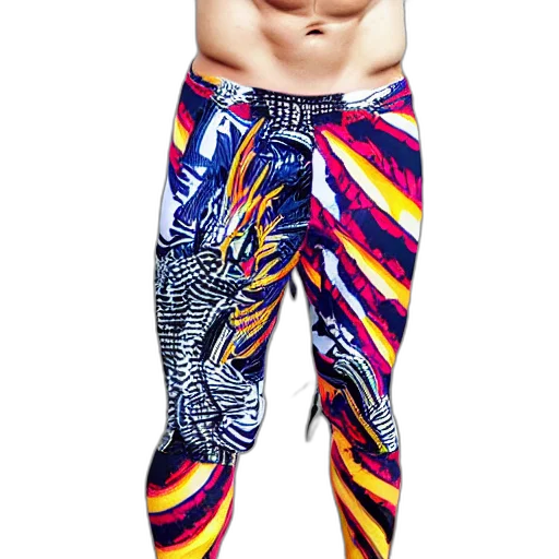zubaz, street, fighter transparent PNG cut-out