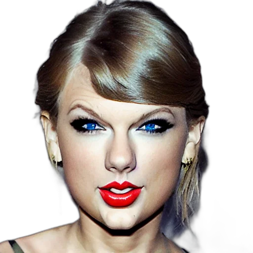 face, photorealistic, 3d render, cartoon transparent PNG cut-out