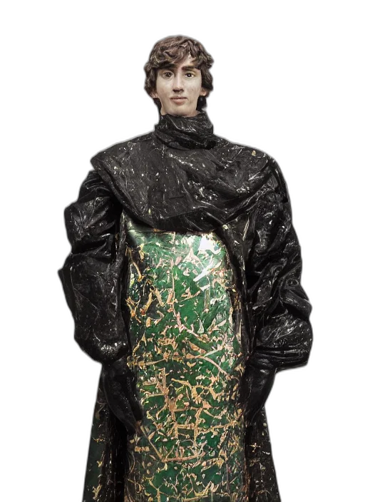 jacket, dress, umbrella, concept art transparent PNG cut-out