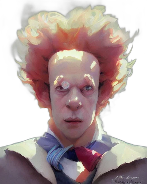face, mask, staff, creature transparent PNG cut-out
