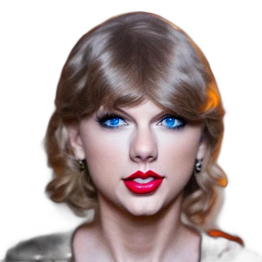face, photorealistic, 3d render, cartoon transparent PNG cut-out