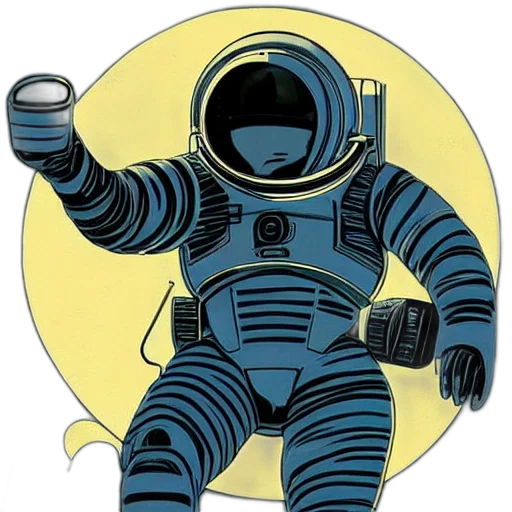 staff, robot, jacket, mask transparent PNG cut-out