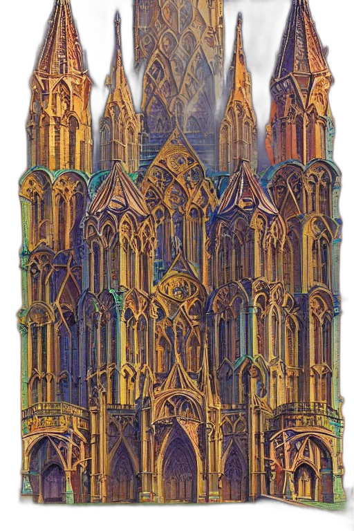 crown, building, sword, dress transparent PNG cut-out