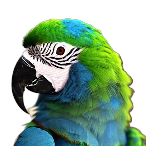animal, creature, mask, face, photorealistic, 3d render, watercolor, vaporwave transparent PNG cut-out