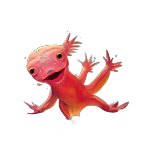 creature, dragon, animal, staff transparent PNG cut-out