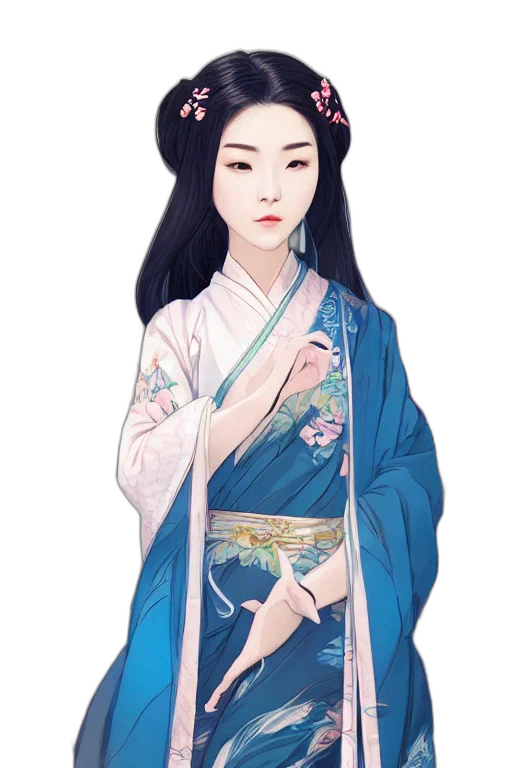 staff, dress, face, jewelry, fantasy art, pixel art, concept art, photorealistic transparent PNG cut-out