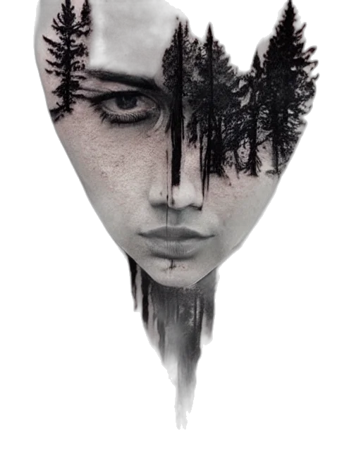 mask, face, creature, crown, fantasy art, photorealistic, concept art, comic book art transparent PNG cut-out