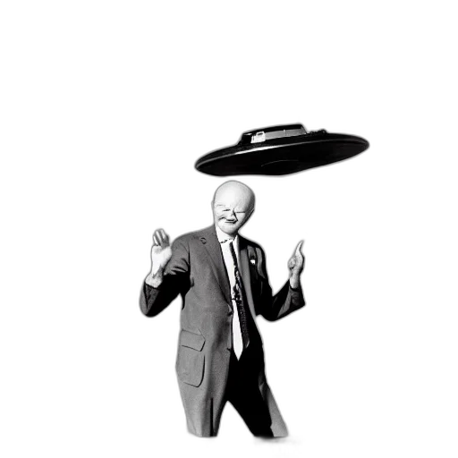 hat, umbrella, staff, creature transparent PNG cut-out