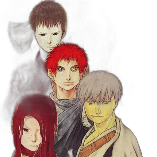 fantasy art, anime, comic book art, concept art transparent PNG cut-out