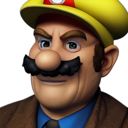 face, hat, mask, animal, 3d render, photorealistic, concept art, cartoon transparent PNG cut-out
