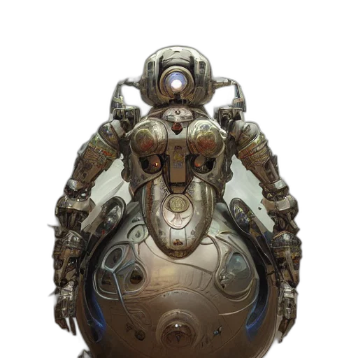 robot, mask, weapon, face transparent PNG cut-out