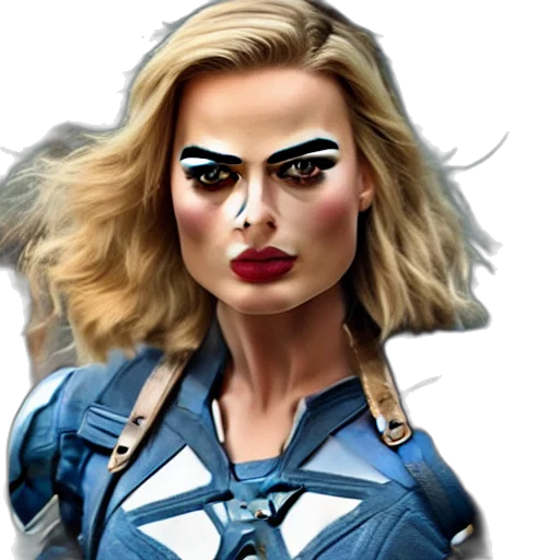 face, comic book art, concept art, fantasy art transparent PNG cut-out