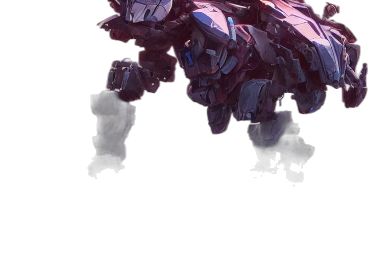 robot, weapon, dragon, creature transparent PNG cut-out