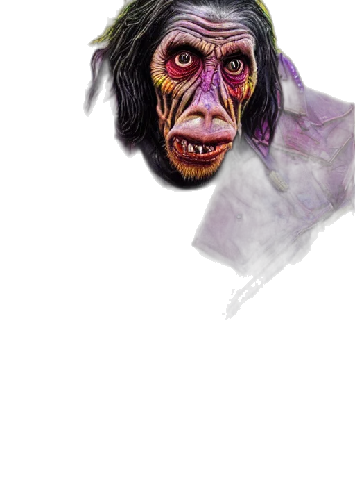 creature, mask, face, animal transparent PNG cut-out