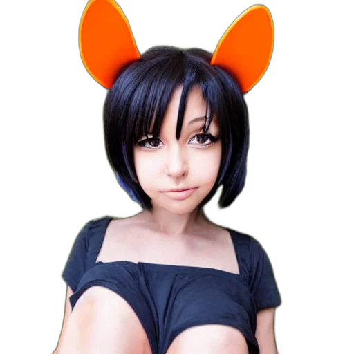 dress, animal, mask, face, 3d render, anime, photorealistic, cartoon transparent PNG cut-out
