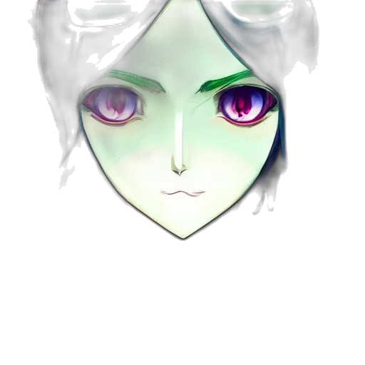 mask, face, crown, creature transparent PNG cut-out