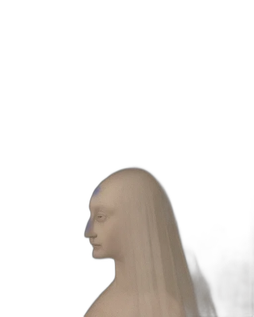 hair, face, mask, robot transparent PNG cut-out