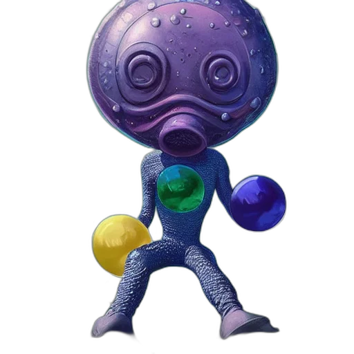 robot, creature, staff, mask transparent PNG cut-out