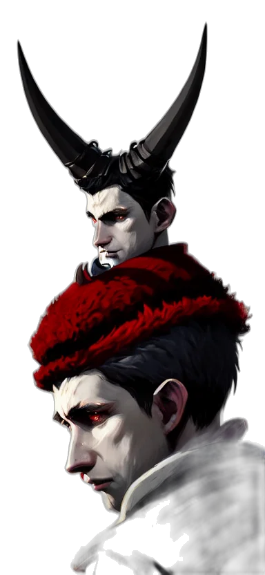 face, crown, mask, dragon transparent PNG cut-out