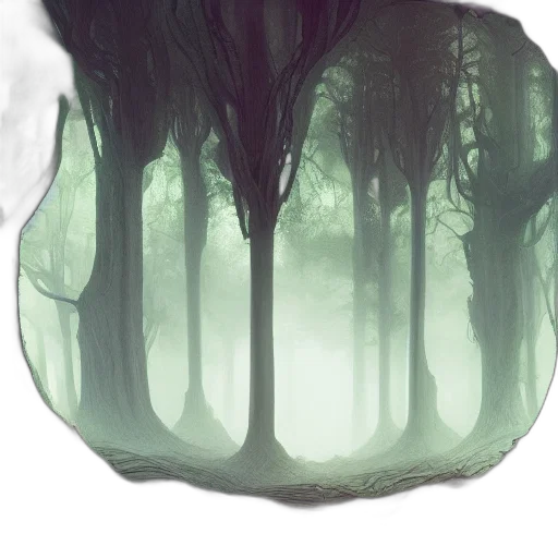 tree, mask, creature, crown transparent PNG cut-out