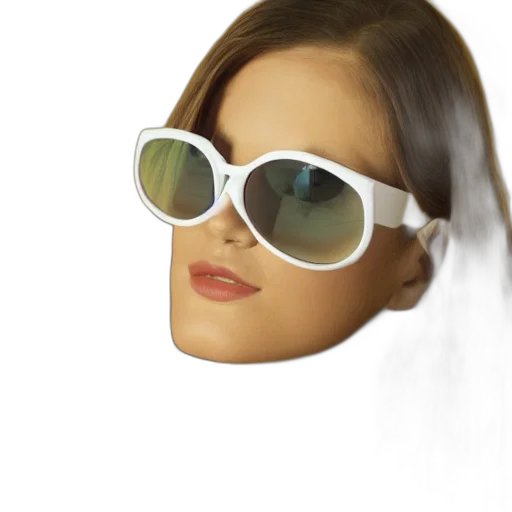 face, mask, hair, robot transparent PNG cut-out