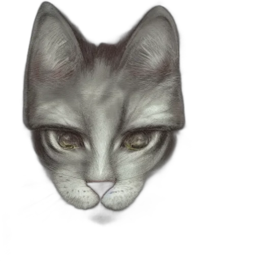 face, mask, animal, creature transparent PNG cut-out