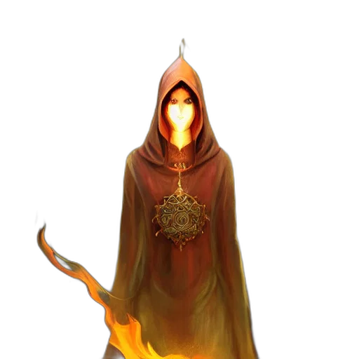 staff, mask, sword, dress, concept art, fantasy art, pixel art, 3d render transparent PNG cut-out