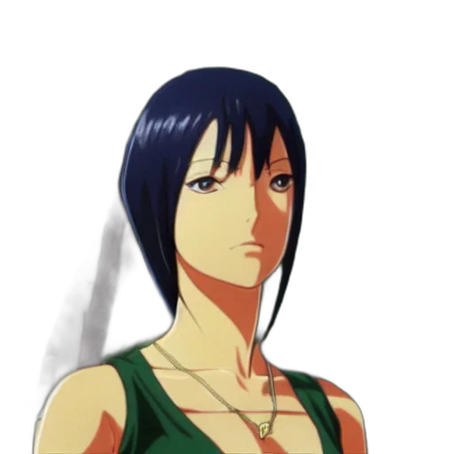 dress, face, anime, concept art transparent PNG cut-out