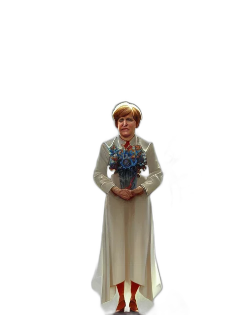 dress, staff, jewelry, crown, 3d render, concept art, photorealistic, pixel art transparent PNG cut-out