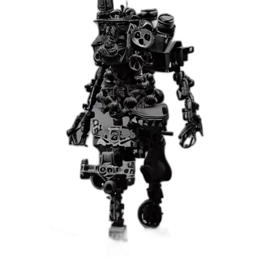 robot, weapon, staff, animal transparent PNG cut-out