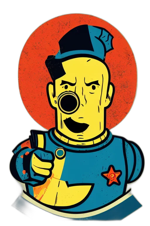 robot, mask, face, staff transparent PNG cut-out