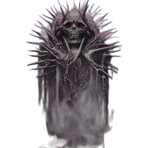 crown, creature, staff, mask transparent PNG cut-out