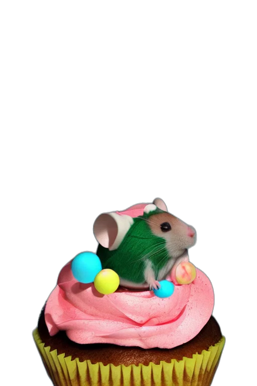 hat, food, animal, staff, 3d render, concept art, photorealistic, pixel art transparent PNG cut-out