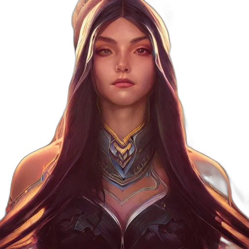 face, crown, jewelry, fantasy art, concept art, comic book art, pixel art, golden transparent PNG cut-out