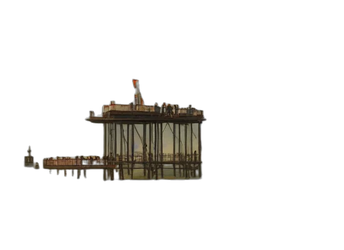 building, furniture, staff, 3d render transparent PNG cut-out