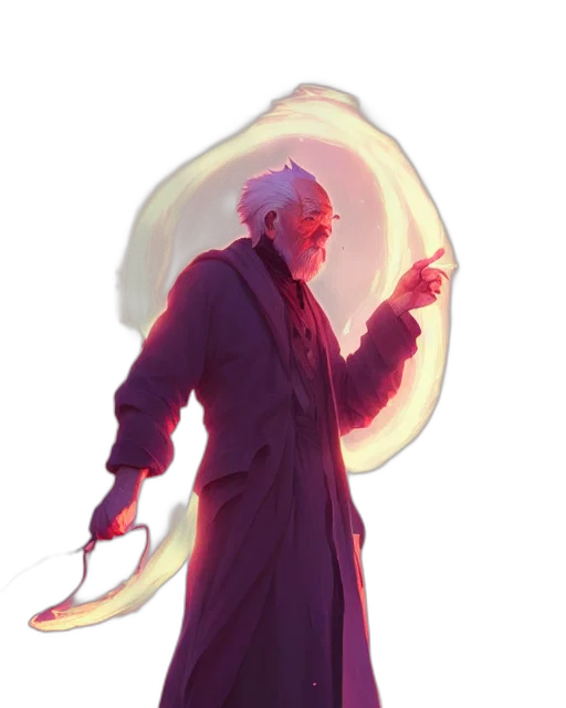 staff, jacket, umbrella, creature transparent PNG cut-out