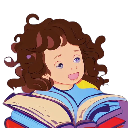 hair, cartoon, pixel art, anime, photorealistic, little, girl, wavy transparent PNG cut-out