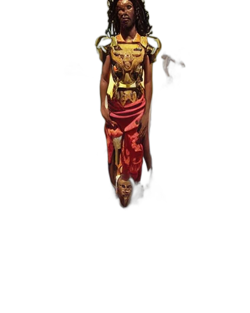 staff, crown, jewelry, dress transparent PNG cut-out