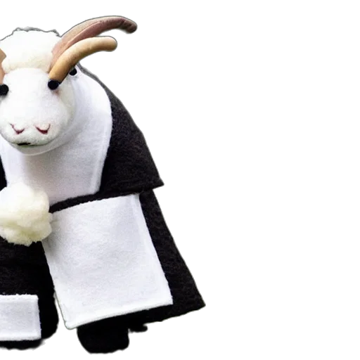 animal, dress, jacket, 3d render, chef, gordon, ramsay, ram transparent PNG cut-out