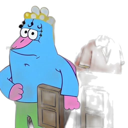 crown, creature, furniture, robot, concept art, 3d render, cartoon, vaporwave transparent PNG cut-out