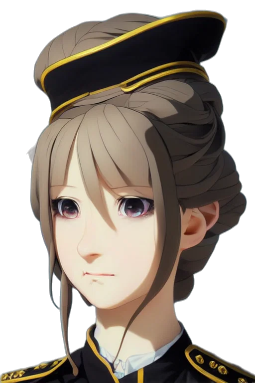 crown, hat, staff, face transparent PNG cut-out