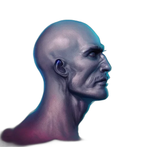 face, mask, creature, robot transparent PNG cut-out