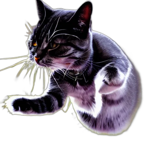 animal, creature, staff, weapon, photorealistic, 3d render, concept art, pixel art transparent PNG cut-out